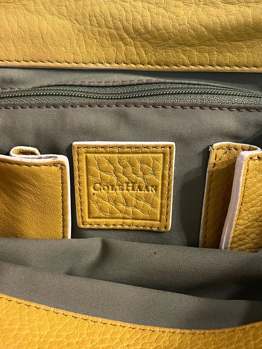 Cole Haan leather satchel